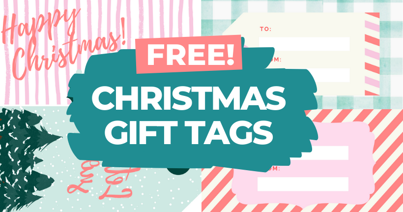 FREE Christmas Gift Tag Printables