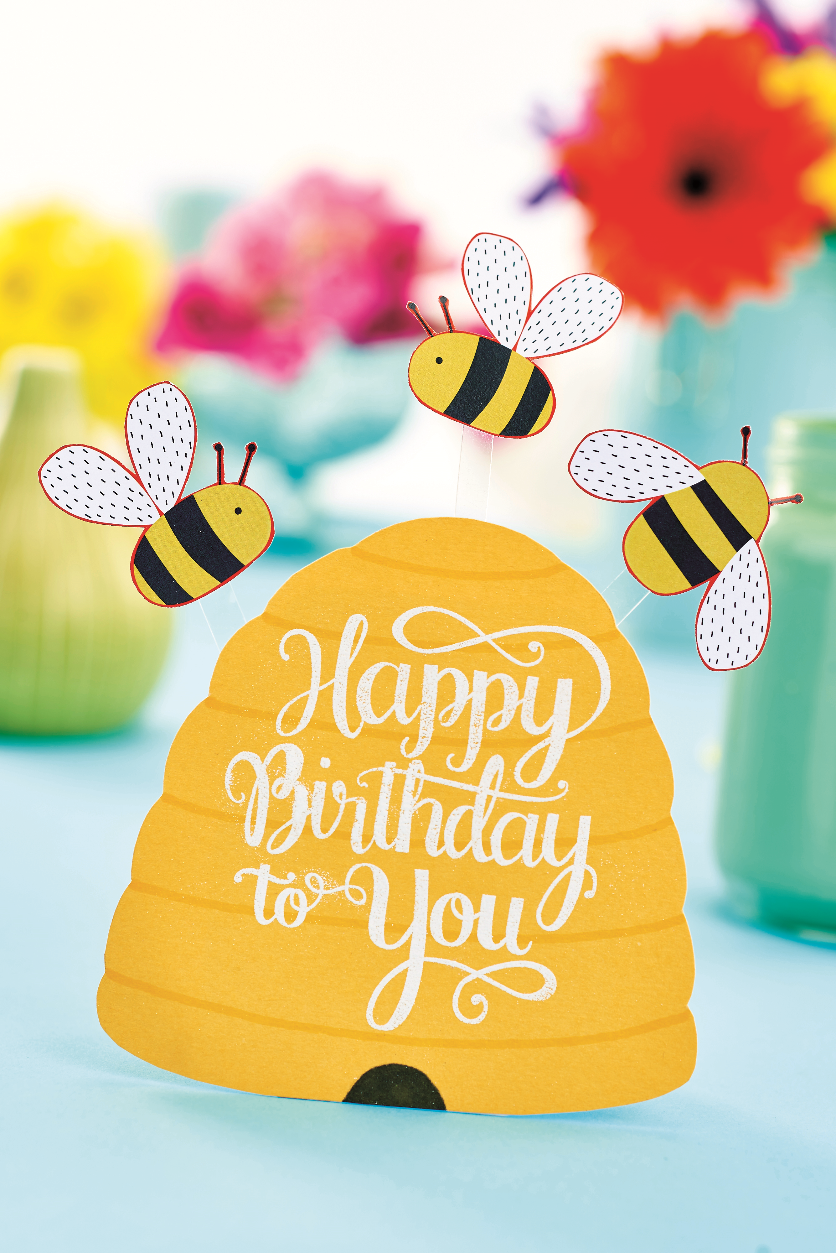 Bumblebee Birthday Card