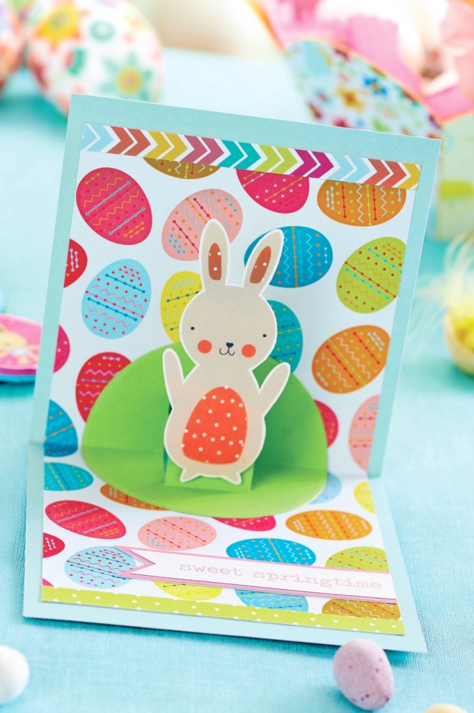 BUNNY BIKE RIDE Details about   3D Pop Up Greeting Card from Up With Paper UP-WP-E-1335 